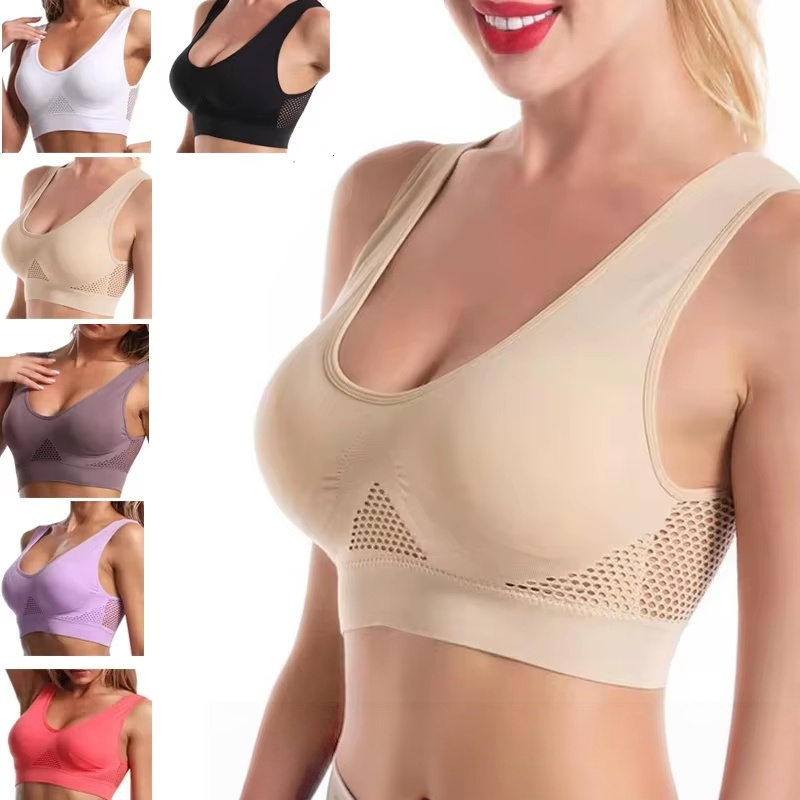 Women'S Fashion Gifts - 플러스 사이즈 여성용 스포츠 브라 1개,