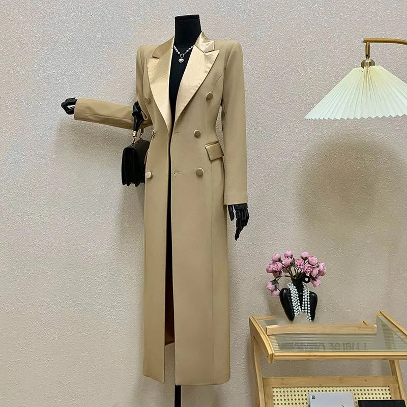 Xl Women'S Fashion - 2025 여성용 오버코트 신상 트렌치코트 봄