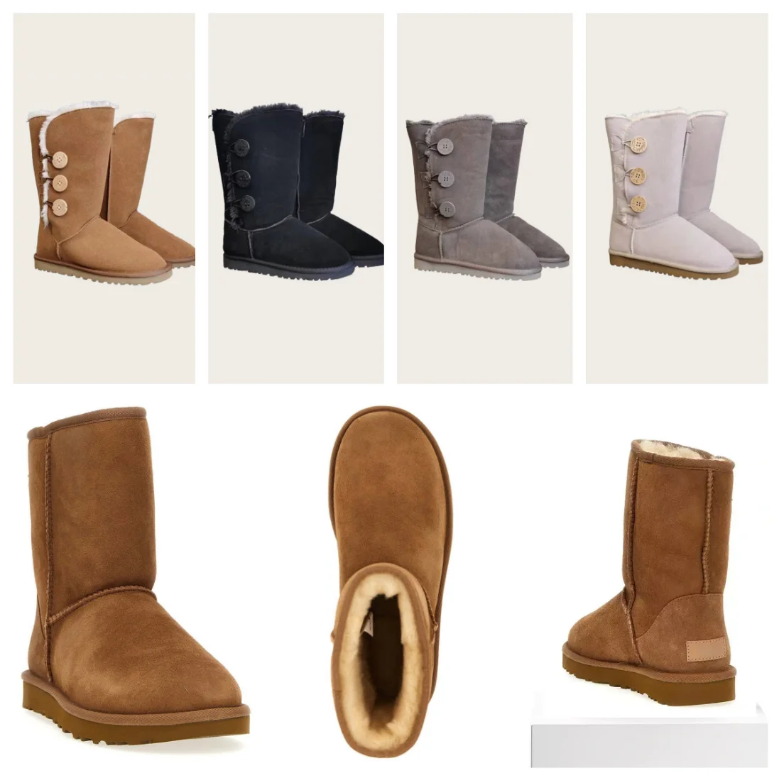 Women'S Fashion Ugg Boots - 2026 HOT 여성용 신발 성인용 천연