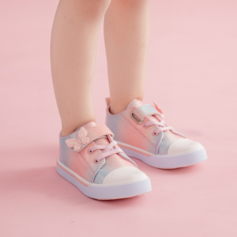 Women'S Fashion Velcro Sneakers - 2026년 유행하는 아동화 반짝이 여자아이 스니커즈