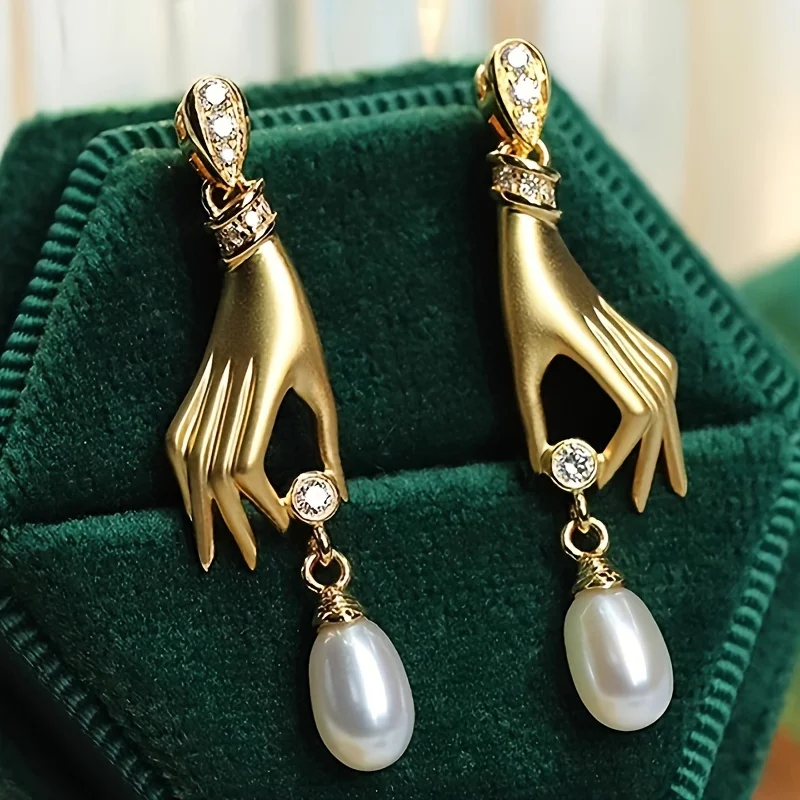 Women'S Fashion Earrings - 개인화 된 크리 에이 티브 팜