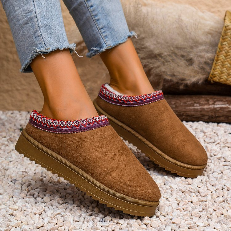 Women'S Fashion Ugg Boots - 2025new 여성용 스노우 부츠 캐주얼 슬립온