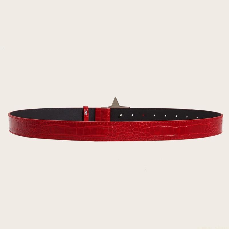 Women'S Fashion Edgy - 31BF 패셔니스타 PU 가죽 띠용 트렌디