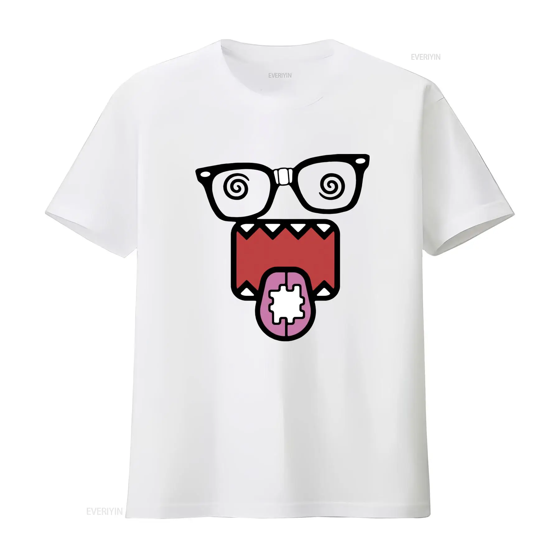 Women'S Fashion Designer Clothes - Domo Kun Crazy Eyed T 셔츠