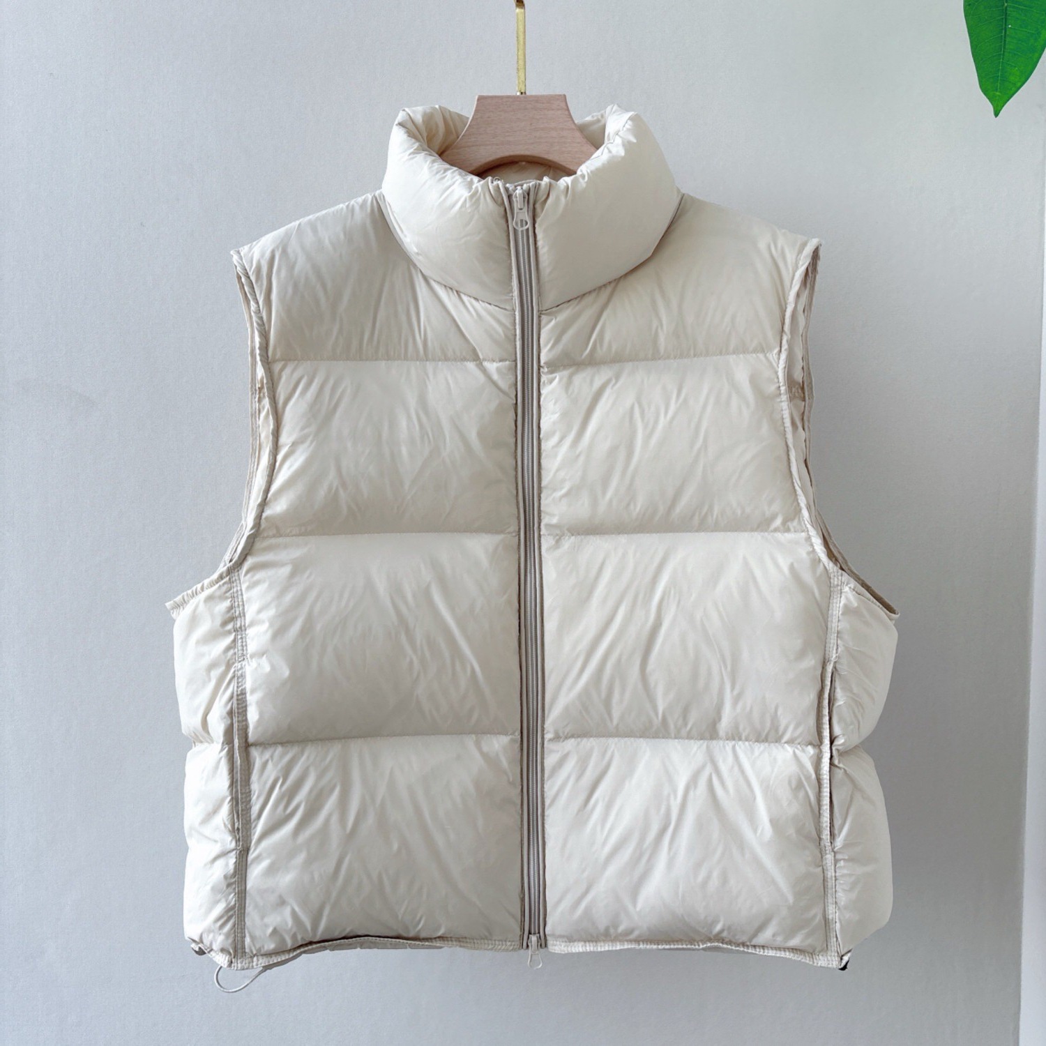 Women'S Fashion Quilted Jacket - 겨울 짧은 다운 민소매 조끼 여성
