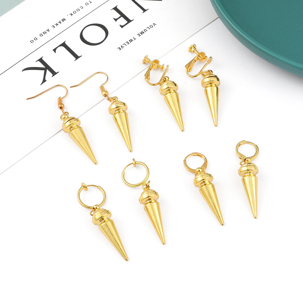 Women'S Fashion Earrings - 패션 애니메이션 골든 컬러 아울 미니멀리스트