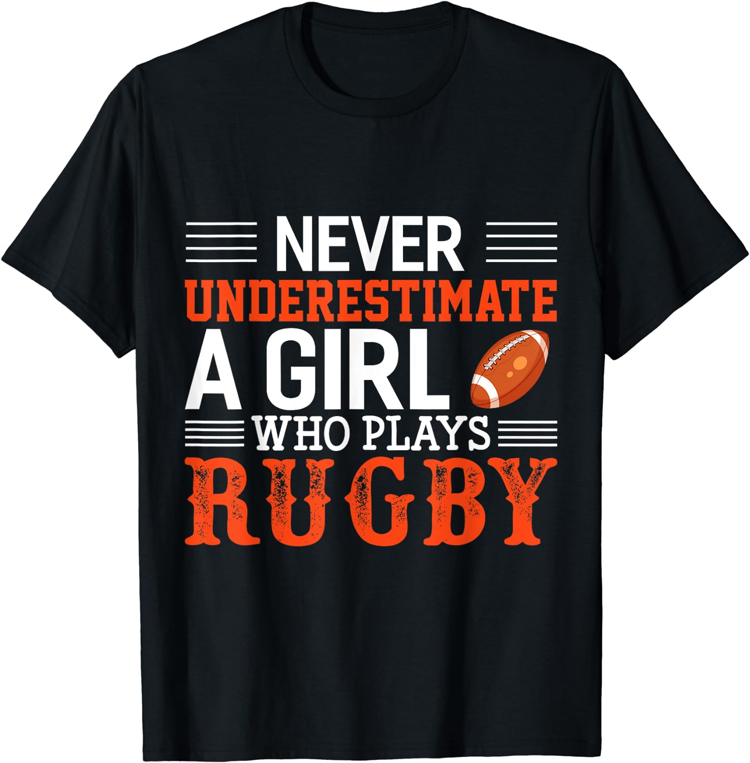 Women'S Fashion Rugby Top - 재미 있은 럭비는 결코 럭비 티셔츠를하는