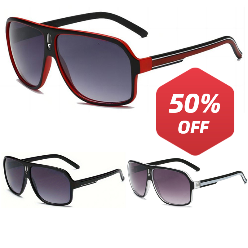 Women Fashion Glasses - 대형 곡선 복고풍 스타일의 세련된 안경,