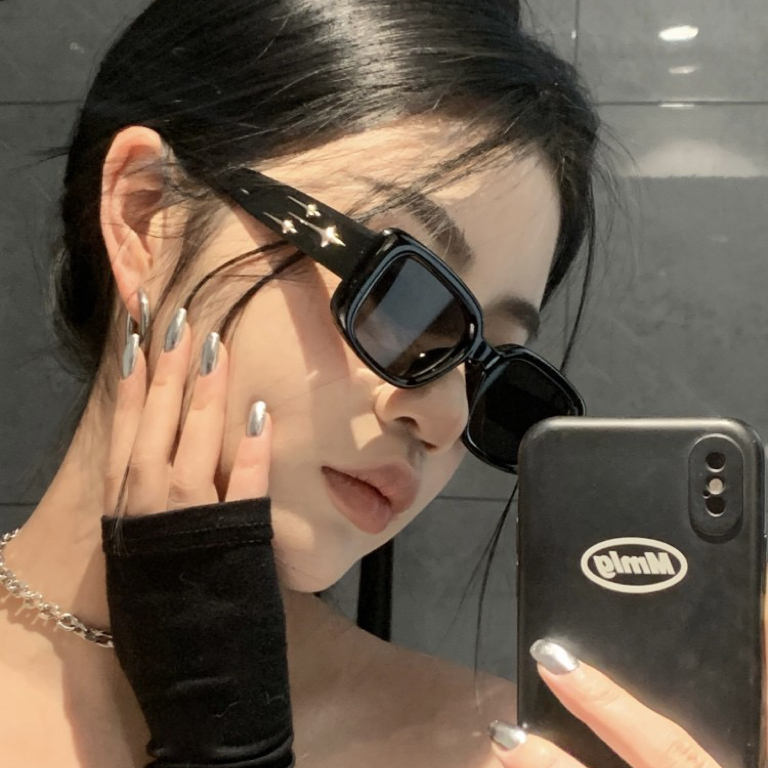 Women Fashion Glasses - 레트로 Y2K 스타일 작은 사각형 선글라스