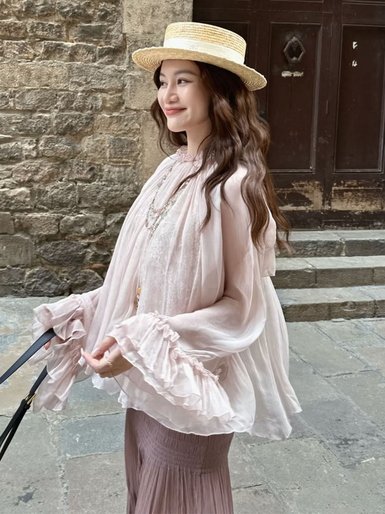 레이스 러플 루즈핏 탑, 스타일리시하고 고급스러운 여성 - Women'S Fashion For Summer 2026 리뷰 및 가격