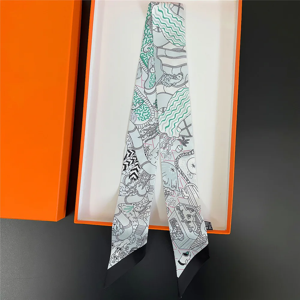 2025 신상 럭셔리 헤어 리본 스카프 여성 넥타이 가 - Women Fashion Necktie 리뷰 및 가격
