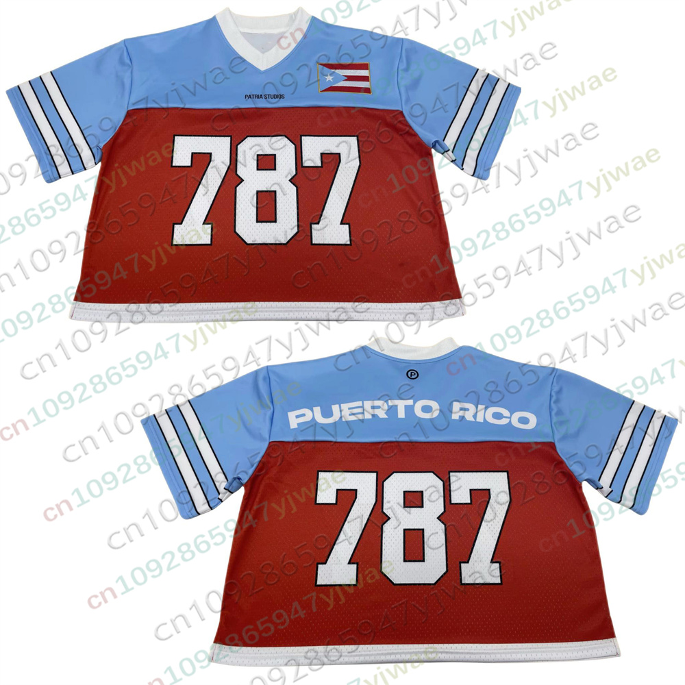 푸에르토리코 오버사이즈 저지 푸에르토리코 787 베니토 - Women'S Fashion Rugby Top 리뷰 및 가격