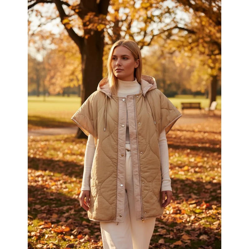 여성 민소매 퀼트 재킷 겨울 따뜻한 스웨터 코트 패션  - Women'S Fashion Quilted Jacket 리뷰 및 가격