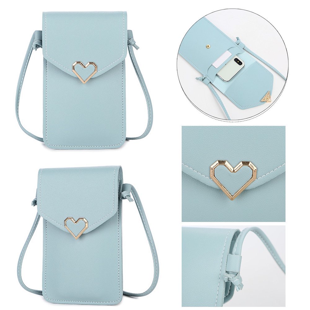 패션 크로스바디 폰 가방 휴대용 여성용 다기능 오거나이 - Women Fashion Visiting Card 리뷰 및 가격