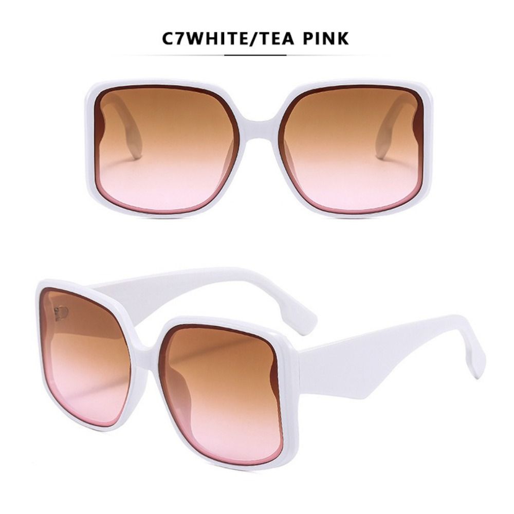 PC 선글라스 고글 그라디언트 렌즈 UV400 빅 프레 - Women'S Fashion Glasses With Clear Lenses 리뷰 및 가격