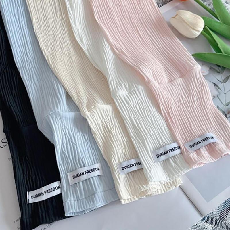 유행하는 여성용 여름용 얇은 아이스 실크 긴팔 팔토시, - Women Fashion Gloves 리뷰 및 가격