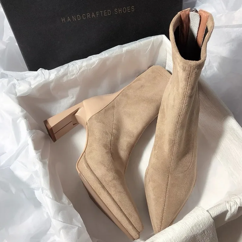 2026 신상 여성 하이힐 뾰족코 앵클 럭셔리 부츠 스 - Women'S Fashion Ugg Boots 리뷰 및 가격