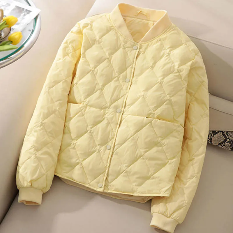 2026 신상 초경량 다운 코튼 아우터 여성 숏 퀼팅  - Women'S Fashion Quilted Jacket 리뷰 및 가격