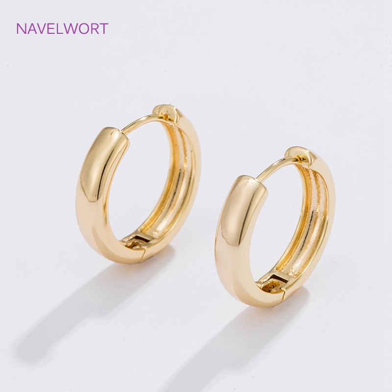 6가지 사이즈의 금도금 원형 후프 귀걸이 여성용 선물, - Women'S Fashion Earrings 리뷰 및 가격