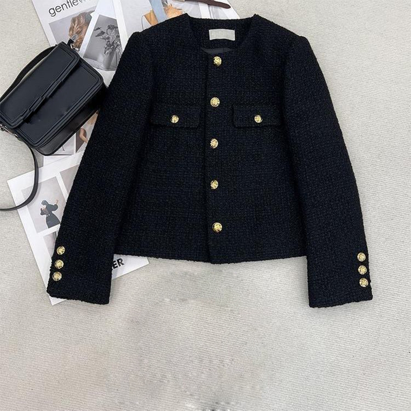빈티지 스타일 퍼플 블루 트위드 재킷, 라운드넥, 프렌 - Women'S Fashion Quilted Jacket 리뷰 및 가격