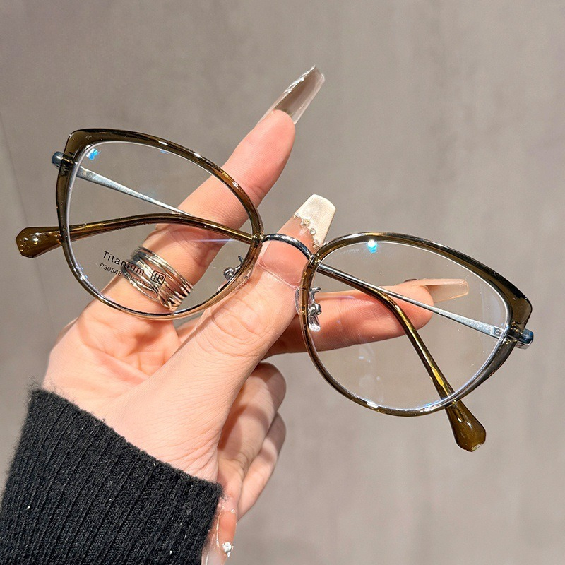 EYORA 여성용 소형 프레임 캣아이 패션 독서 안경, - Women'S Fashion Glasses With Clear Lenses 리뷰 및 가격