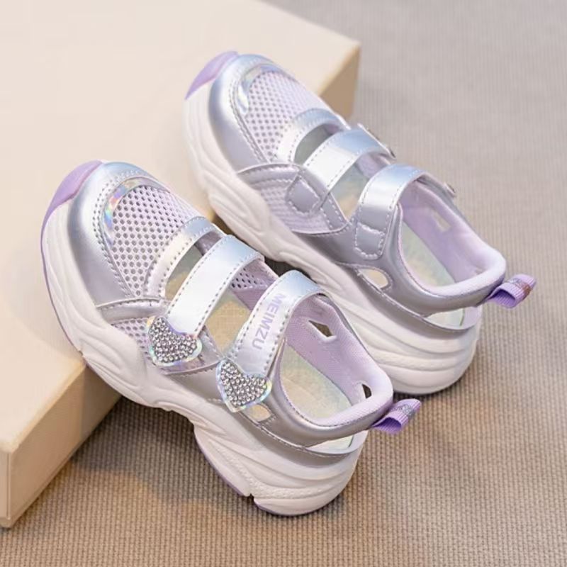 여름 신상 여아 메쉬 속이 비치는 캐주얼 스니커즈 두꺼 - Women'S Fashion Velcro Sneakers 리뷰 및 가격