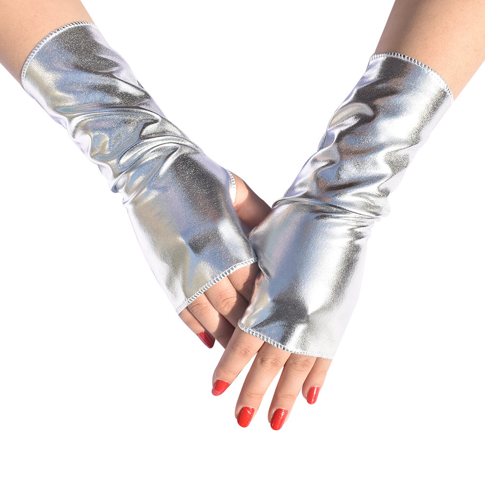 사이버펑크 트렌디 테크웨어 실버/블랙/골든/레드 캐주얼 - Women Fashion Gloves 리뷰 및 가격