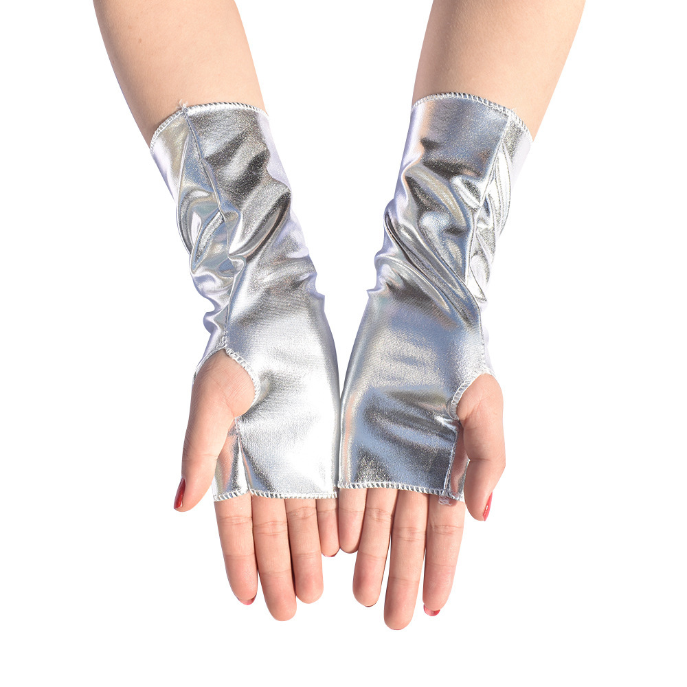 사이버펑크 트렌디 테크웨어 실버/블랙/골든/레드 캐주얼 - Women Fashion Gloves 리뷰 및 가격