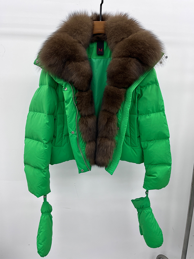 2025 패션 겨울 여성용 따뜻한 천연 여우털 칼라 구 - Women Fashion Gloves 리뷰 및 가격