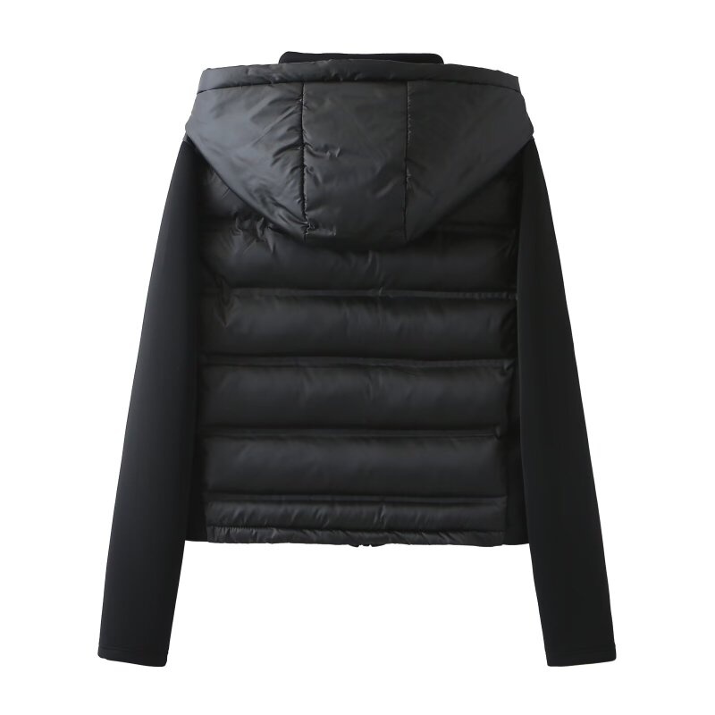 여성 가을 캐주얼 패치워크 후드 코튼 패딩 재킷 가벼운 - Women'S Fashion Quilted Jacket 리뷰 및 가격