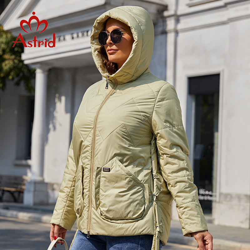 Astrid 2022 봄 여성 파카 플러스 사이즈 짧은 - Women'S Fashion Quilted Jacket 리뷰 및 가격