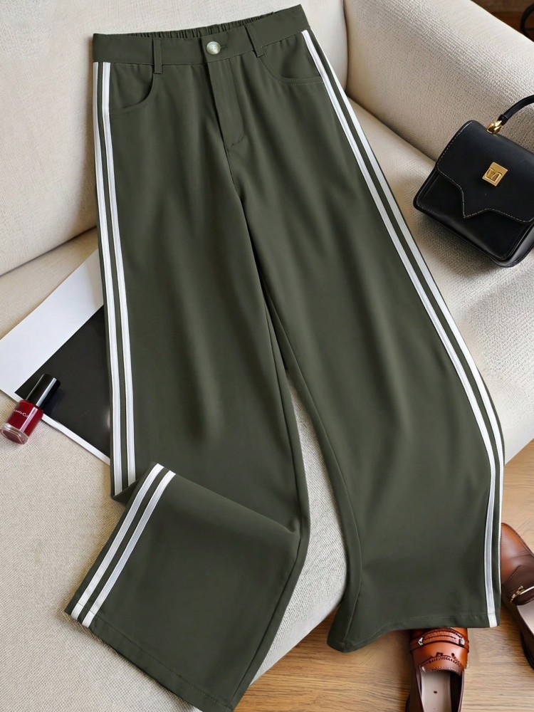 XL-4XL 플러스 사이즈 바지 여성 하이 웨이스트 와 - Xl Women'S Fashion 리뷰 및 가격