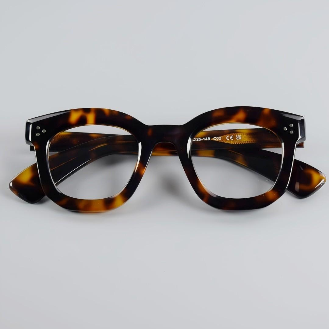 BETSION 패션 두꺼운 풀 림 아세테이트 독서 안경 - Women'S Fashion Glasses With Clear Lenses 리뷰 및 가격