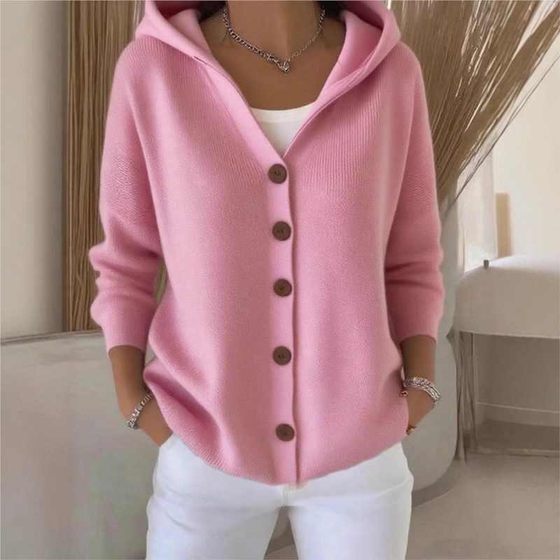 심플 패션 니트 후드 탑 신상 가을 겨울 여성 캐주얼  - Women'S Fashion Quarter Zip 리뷰 및 가격