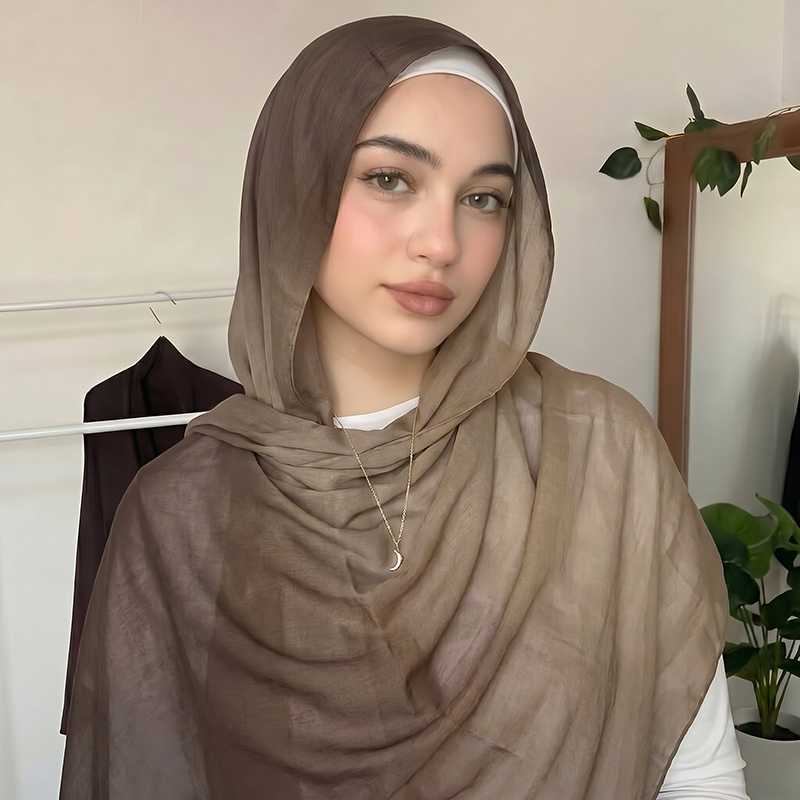패션 무슬림 히잡 옴브레 스카프 부드럽고 편안한 헤드스 - Women'S Fashion Gifts 리뷰 및 가격