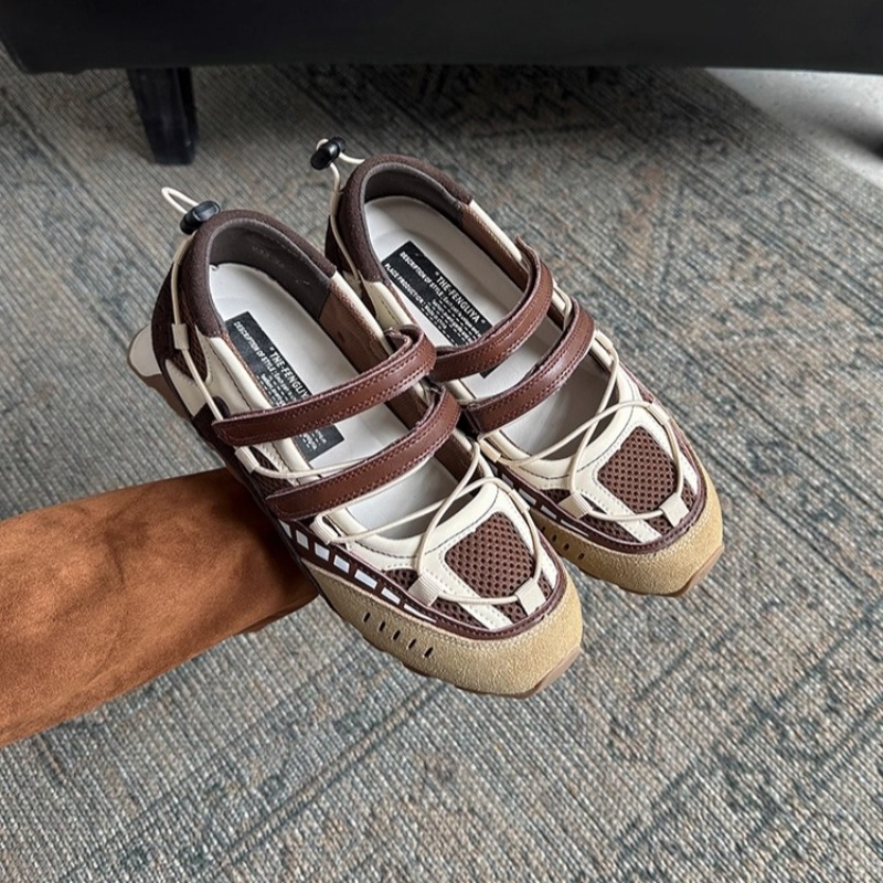 여성 플랫 스포츠 신발 부드러운 밑창 미끄럼 방지 메쉬 - Women'S Fashion Velcro Sneakers 리뷰 및 가격
