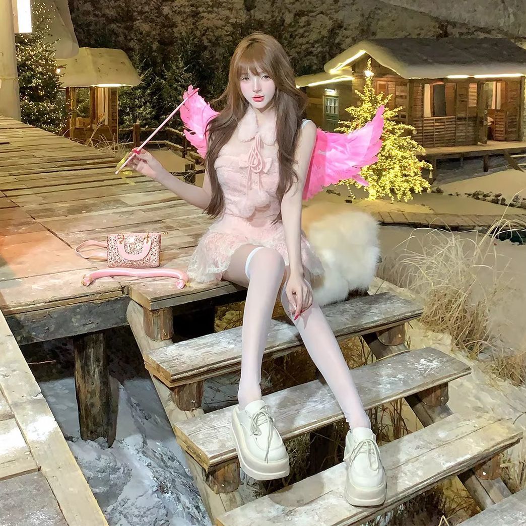 2026 겨울 일본식 달콤한 카와이 2피스 세트 여성  - Women'S Fashion Designer Clothes 리뷰 및 가격