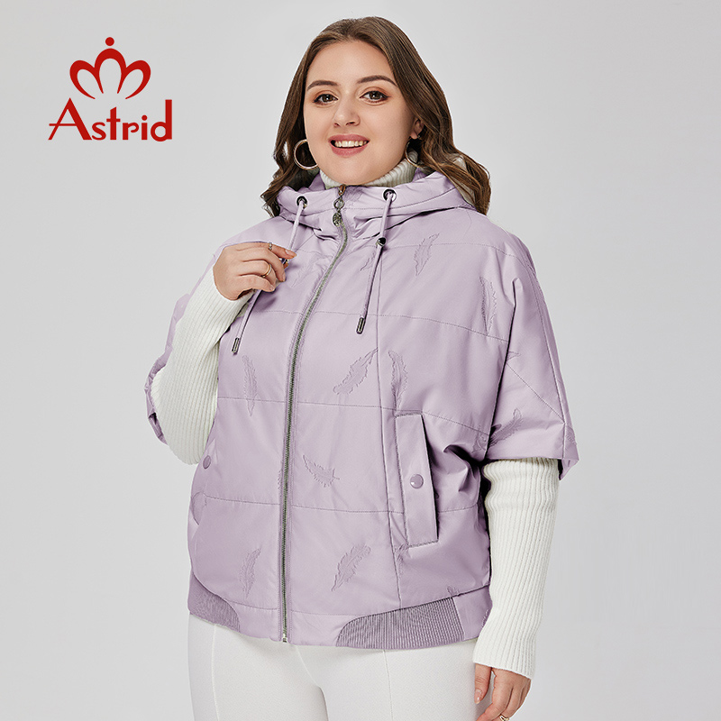 Astrid-파카 루즈핏 짧은 패딩 후드 코트 여성용, - Women'S Fashion Quilted Jacket 리뷰 및 가격